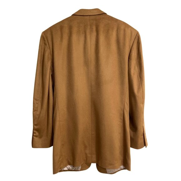 Pashima Alashan Pure Mongolian Cashmere Mens Blazer Jacket Size 42 - Picture 2 of 7